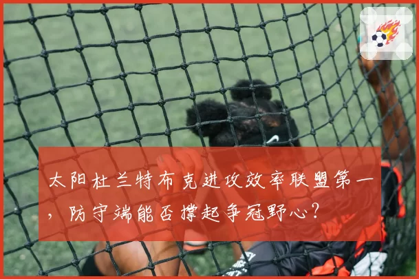 太阳杜兰特布克进攻效率联盟第一，防守端能否撑起争冠野心？